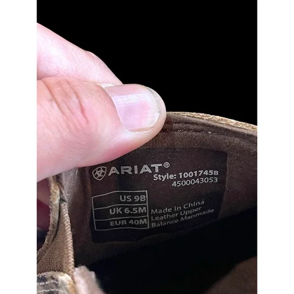 Ariat 10017458 Earth Cruiser Cheetah Animal Print Loafer Shoe Women's US 9 B - Picture 8 of 11